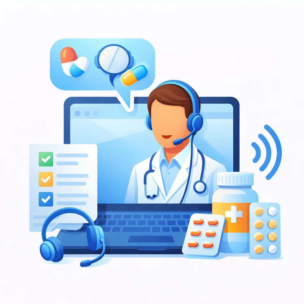 遠隔服薬指導対応